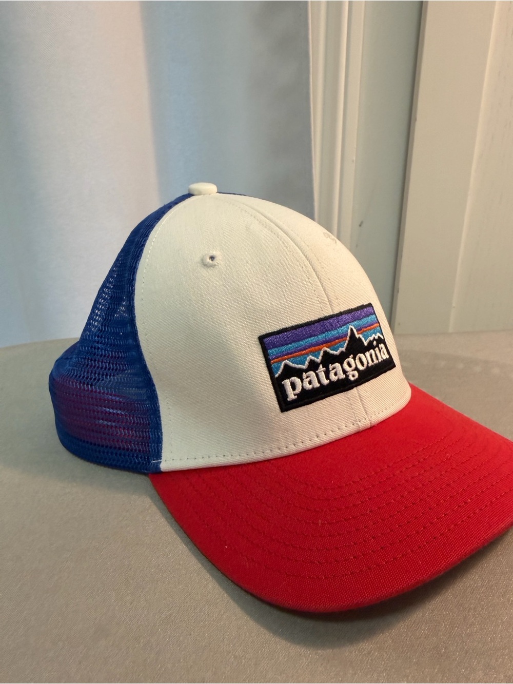 Patagonia Youth Trucker Hat - Red, White & Blue